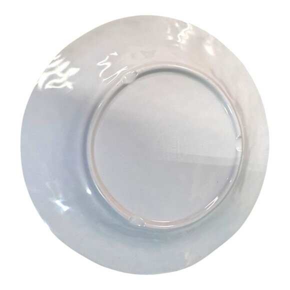 Jellyfish Nautical The Ocean Is Calling Melamine Plate 10" Beach Lake House Deco - Picture 3 of 5